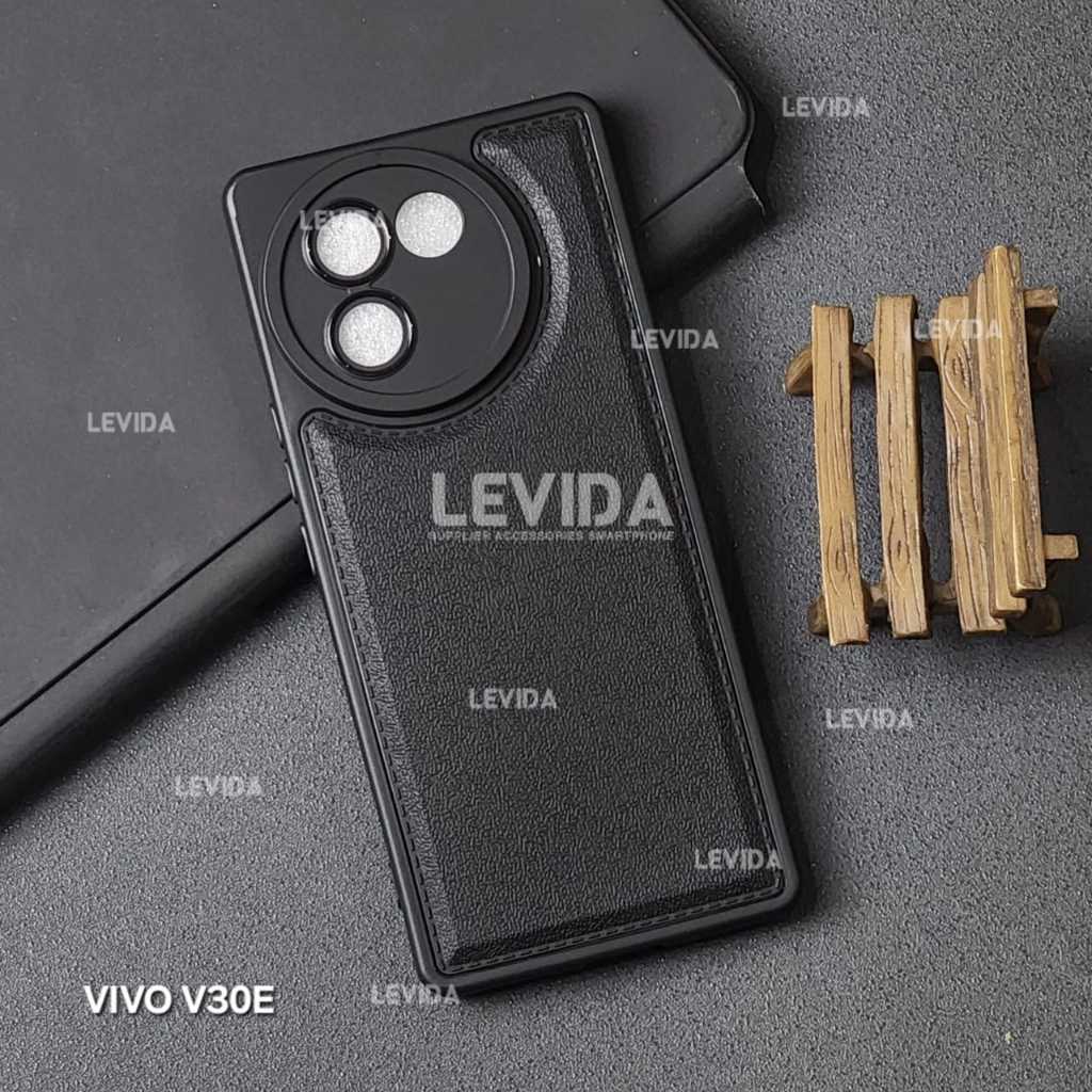 เคส Vivo V30e Pro Leather สีดํา Vivo V30e