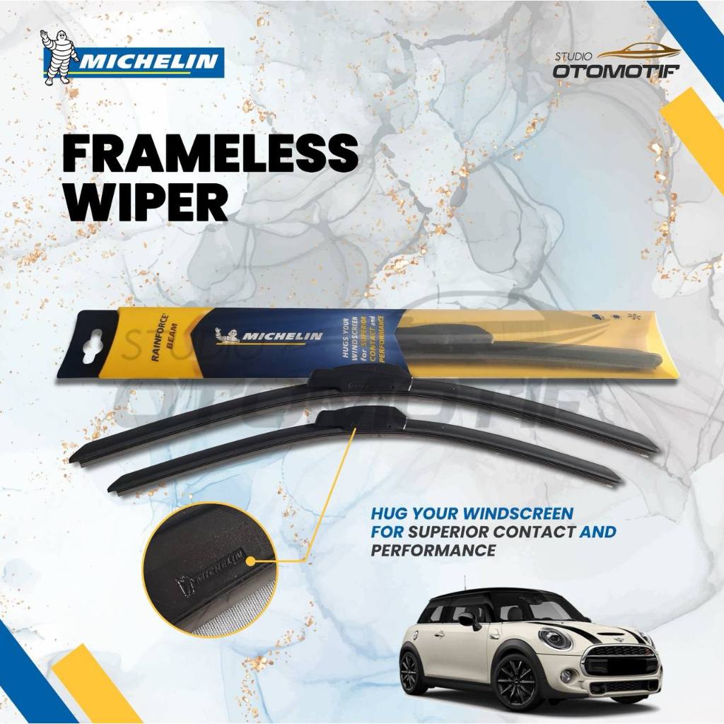 Michelin Frameless Beam Wiper Mini cooper S 3 ประตู 2019 18-18 M77