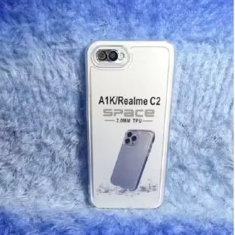 SOFTCASE CLEAR AIRBAG TPU OPPO A1K/C2 CLEAR SLICON