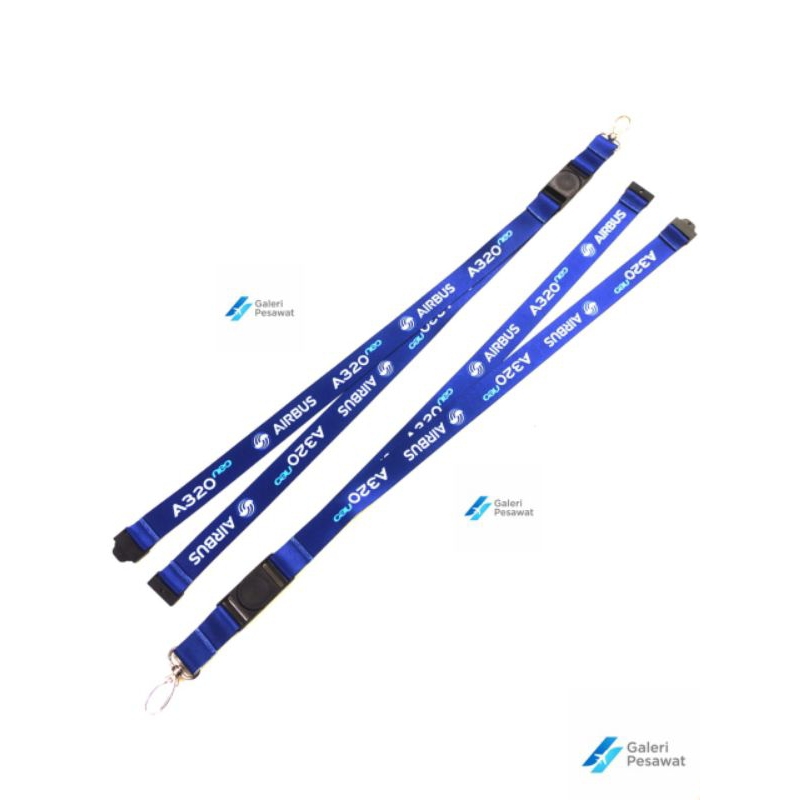 GANTUNGAN Lanyard / ID Card Holder A320neo และ A330neo