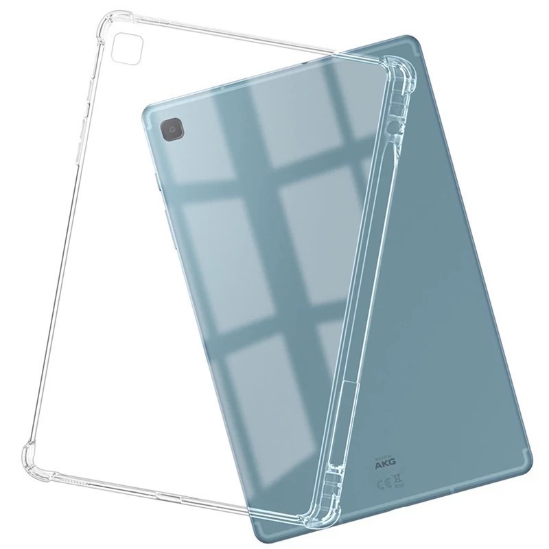 เคส Samsung Galaxy Tab S9+ (12.4 นิ้ว) / X810 / X816 ซิลิโคนป้องกันการแตก + ที่ใส่ปากกาสไตลัส