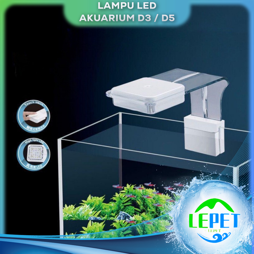 LEPET ไฟ LED AQUARIUM LIGHT AQUARIUM D3 / D5