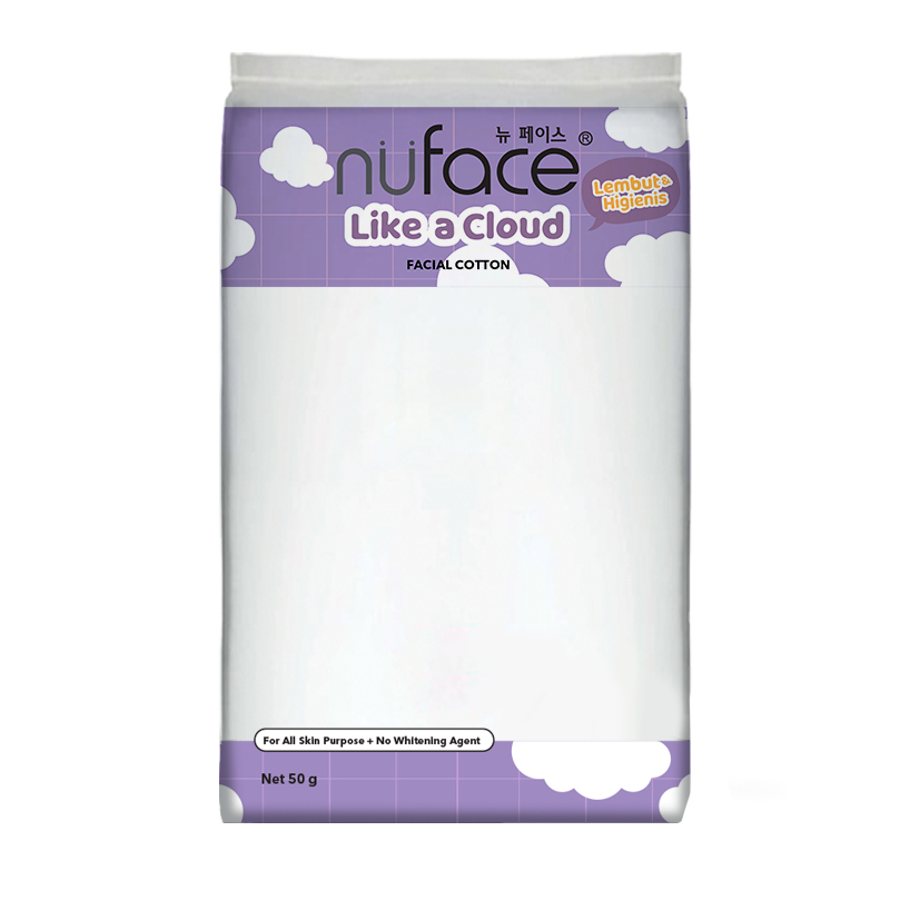 NuFace Facial Cotton - เฟเชียล แอนด์ บิวตี้ คอตตอน 35g || 50gr