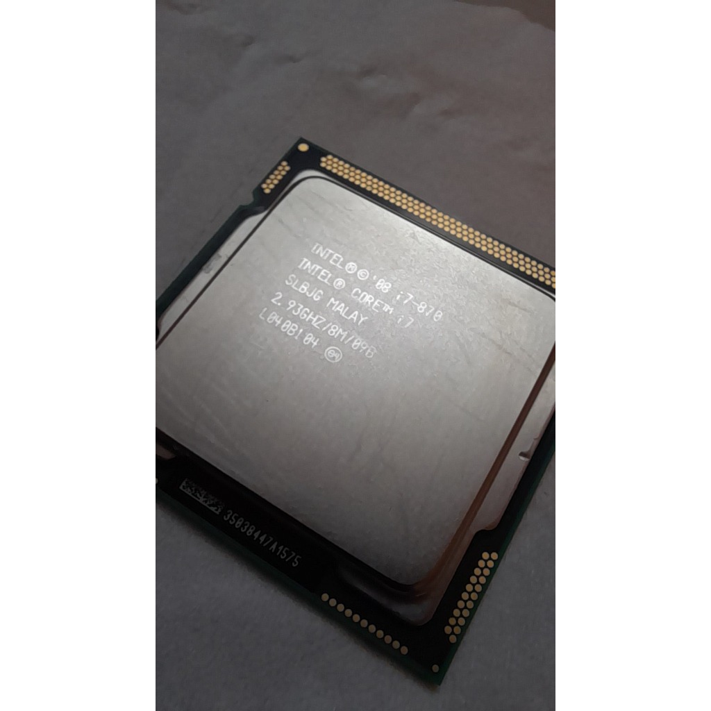 โปรเซสเซอร์ Intel® CoreTM i7-870 LGA 1156 Lynnfield