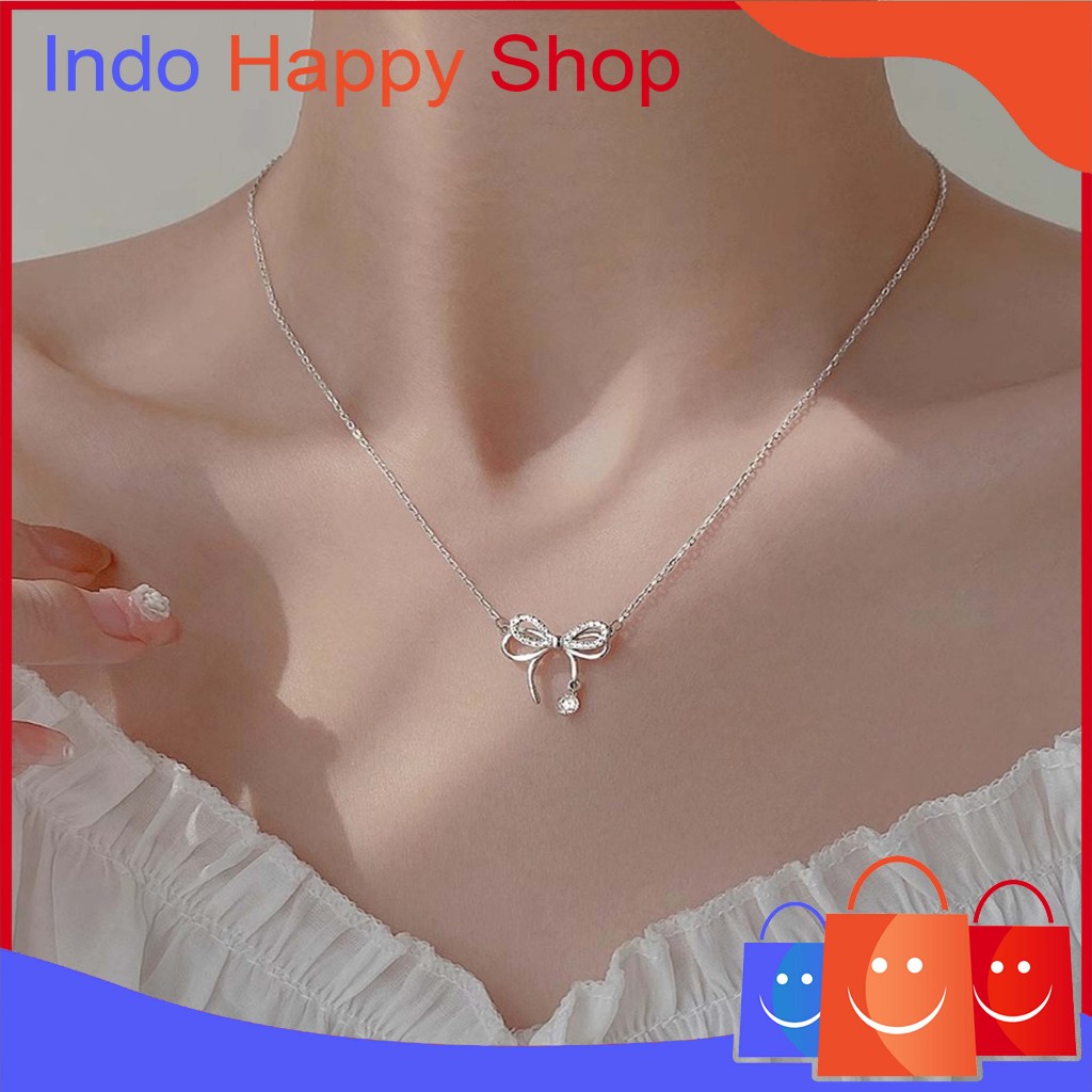 สร้อยคอแบบบางหรูหราลายริบบิ้น IHS 1171