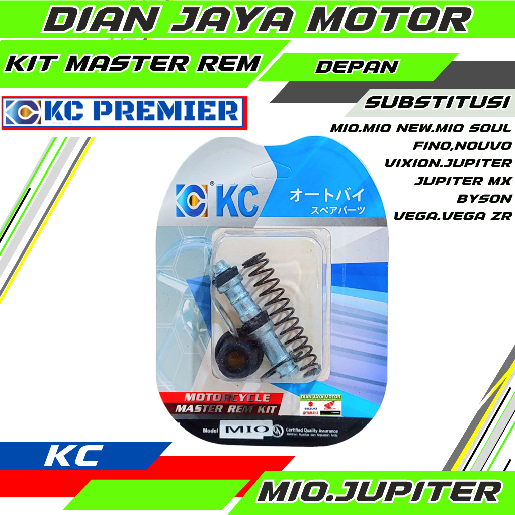 Mio Mio ใหม่ Mio Soul Fino Nouvo Jupiter Vixion Byson Jupiter MX KC Premier Mio ชุดกระบอกสูบเบรคหน้า