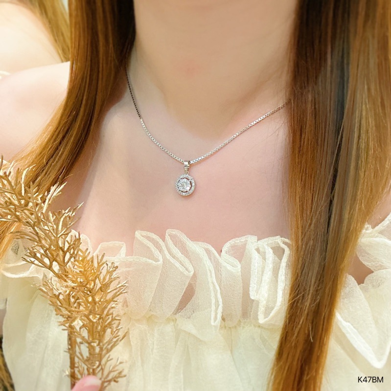 K47BM สร้อยคอไทเทเนียมผู้หญิง