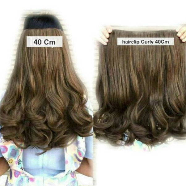 CODE N92Q กิ๊บติดผม Korea Curly 4cm