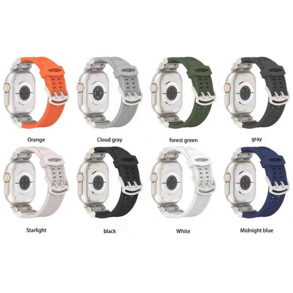 ใหม่!!!Explorer DOUBLE PIN SERIES 4PPL3 I-W4TCH RUBBER STRAP เท่านั้น SERIES 1 2 3 4 5 6 7 8 9 10 SE