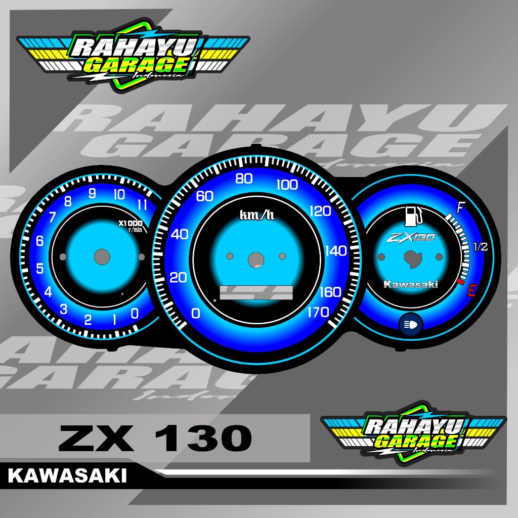 บอร์ด SPEEDO Kawasaki ZX130 CUSTOMMETER