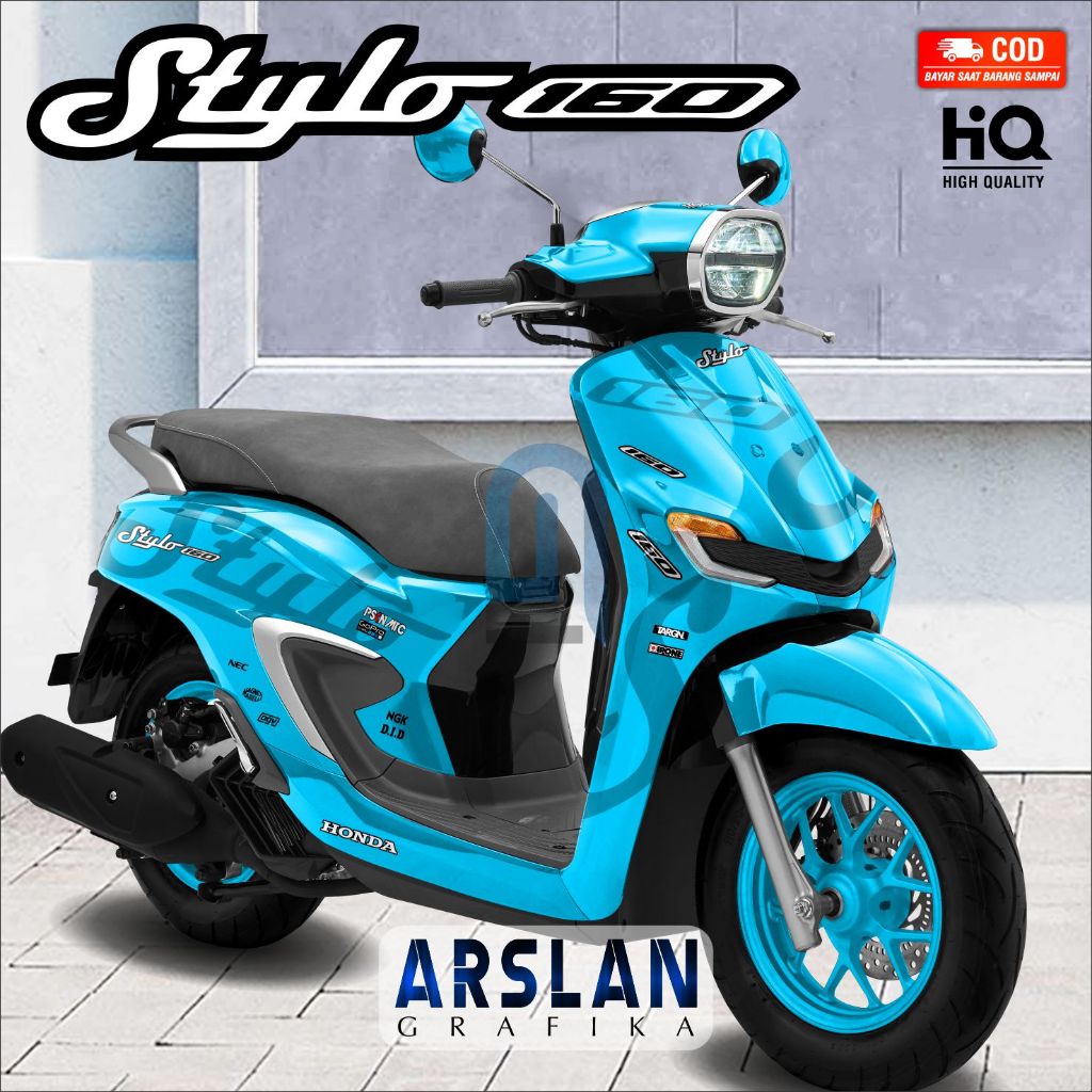 Decal Stylo 160 FullBody Sticker Stylo 160 Full Body Striping Fullbody STYLO 160 ล่าสุดธรรมดา