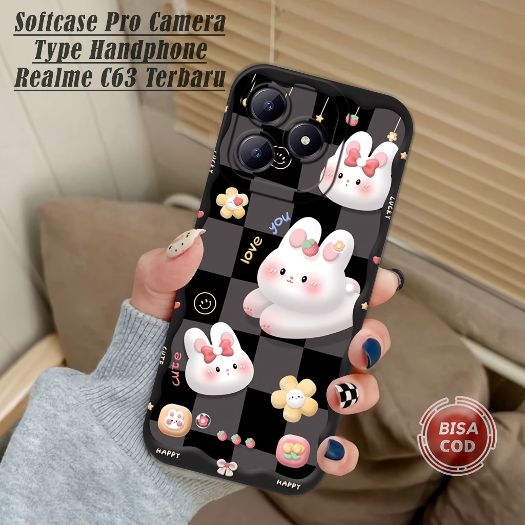 เคส HP ล่าสุด Realme C63 - เคส Realme C63 ล่าสุด Motif - เคส Realme C63 Softcase - เคส - เคส Softcas