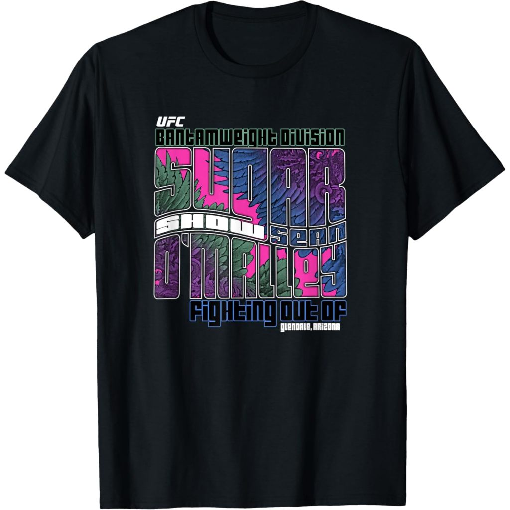 เสื้อยืด distro พรีเมี่ยม 24s เสื้อยืด UFC Sean OMally Trip อย่างเป็นทางการ