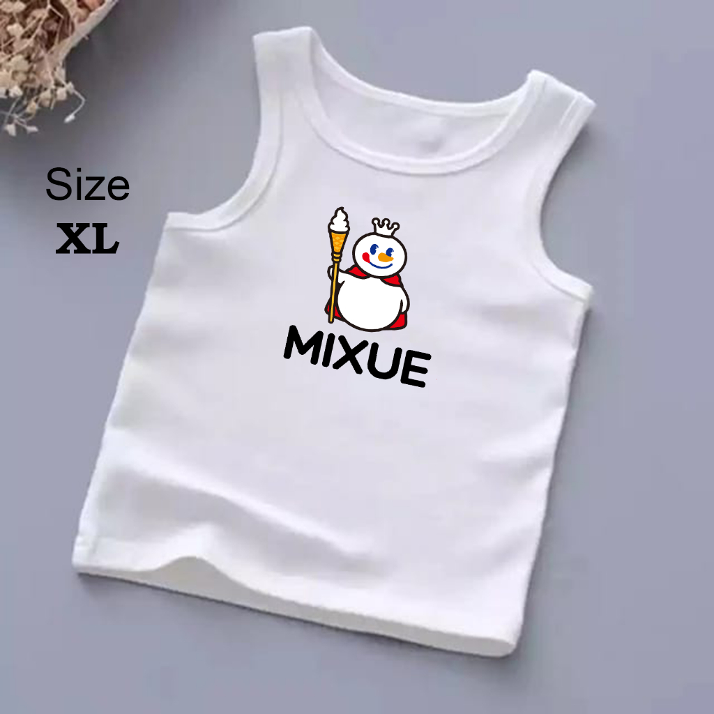 Mixue Kids เสื้อกล้ามชุดชั้นในเด็กผู้หญิง