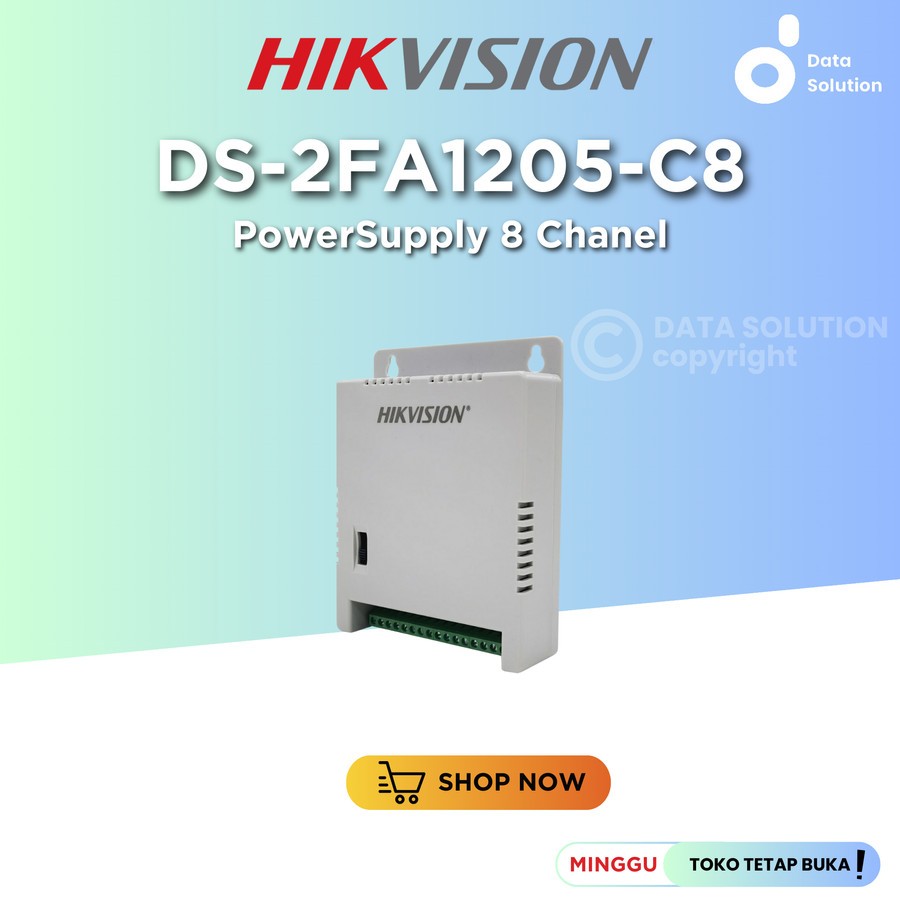 Hikvision DS-2FA1205-C8 8 Channel Power Supply PSU CCTV Adapter