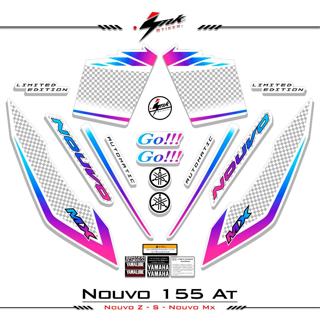 Striping Nuovo Z 115 Motif 24 Nouvo Go สติกเกอร์ Nouvo Z 2005 2006 2007 สติกเกอร์ Rc Nuovo S At Z Mx