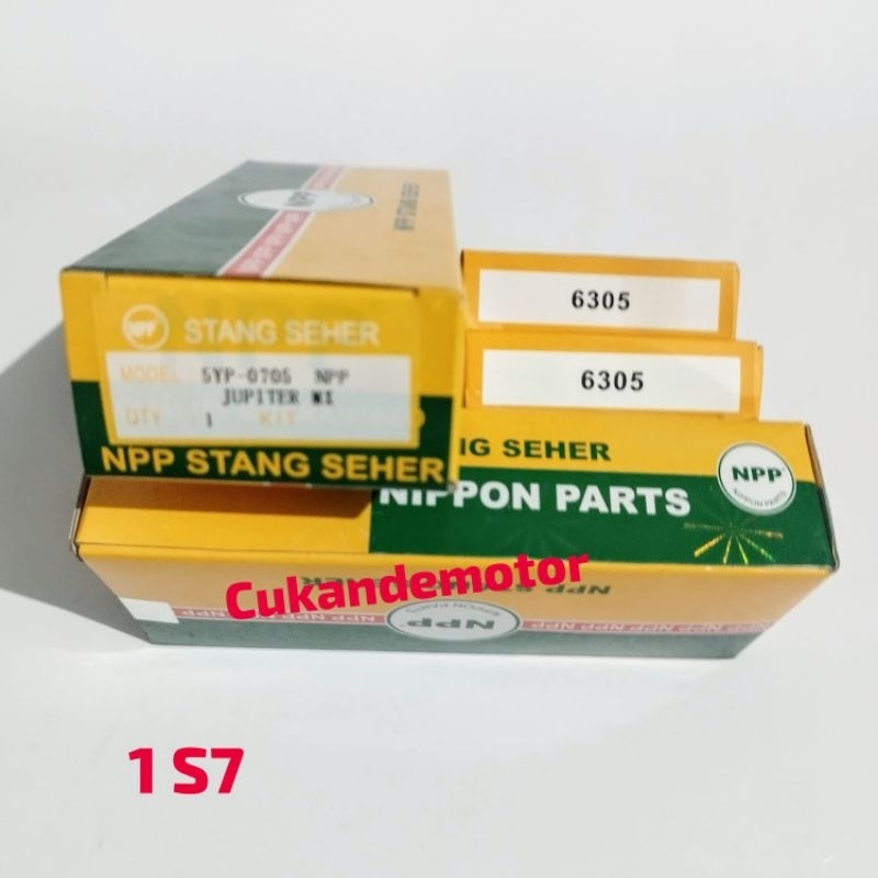 (1S7-5YP) HANDLEBAR PACKAGE ลูกสูบ + แบริ่ง Jupiter MX Lama Mx ใหม่ 2014 NON Clutch GEN 2 (1S7 npp