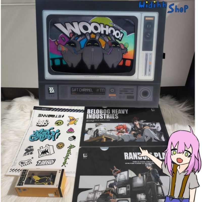 Zenless Zone Zero / สินค้า / ZZZ / Zenless Zone Zero Gift Box / Folder / Map / Hand Scape / Sticker 