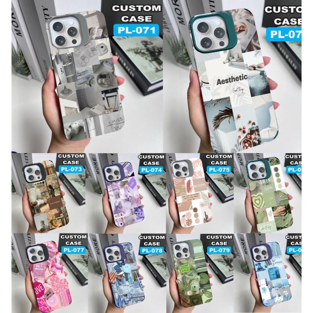 OPPO A17K/A16/A16E/A16K/A15/A12/A7/A5/A9/A5S/A3S/A1K CASE MOTIF รหัส PL071-A080 ACC