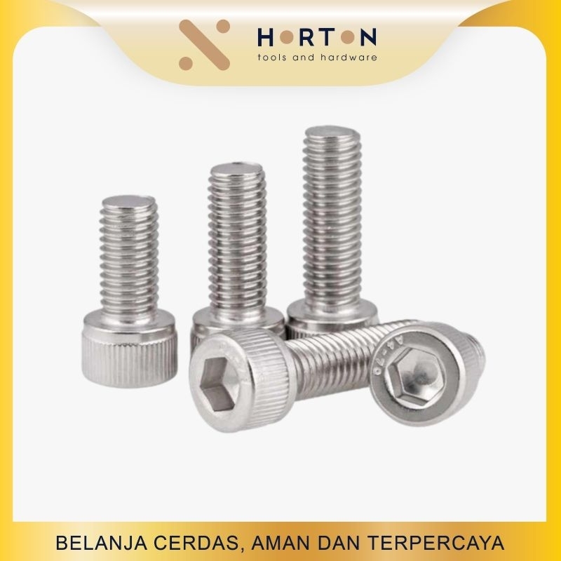 8 MM สลักเกลียวสแตนเลส / SS304 M8 สลักเกลียวสแตนเลส