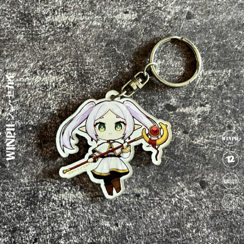 GANTUNGAN Frieren พวงกุญแจอะคริลิค Anime Frieren