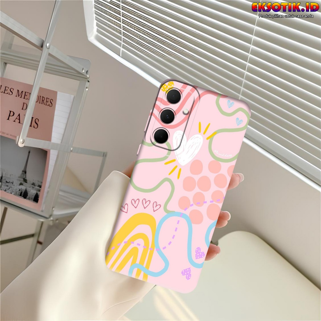 เคส Samsung A35 - เคส Samsung A35 - เคสแฟชั่นล่าสุด - Samsung A35 Silicone - Cool and Cute Motifs - 