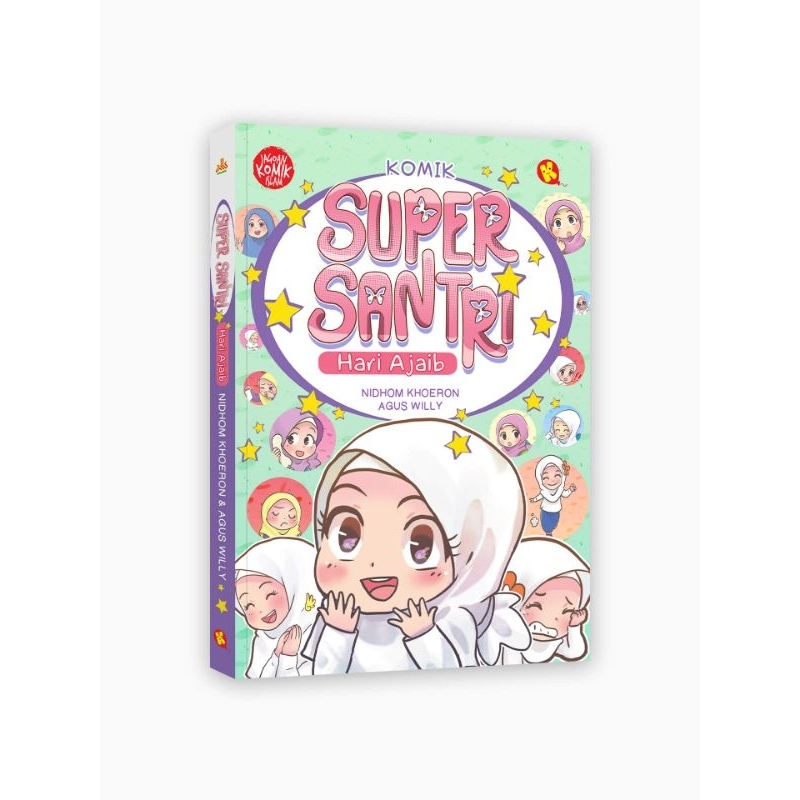 READY - Super Santri Comic Magic Day Series Series Series 1