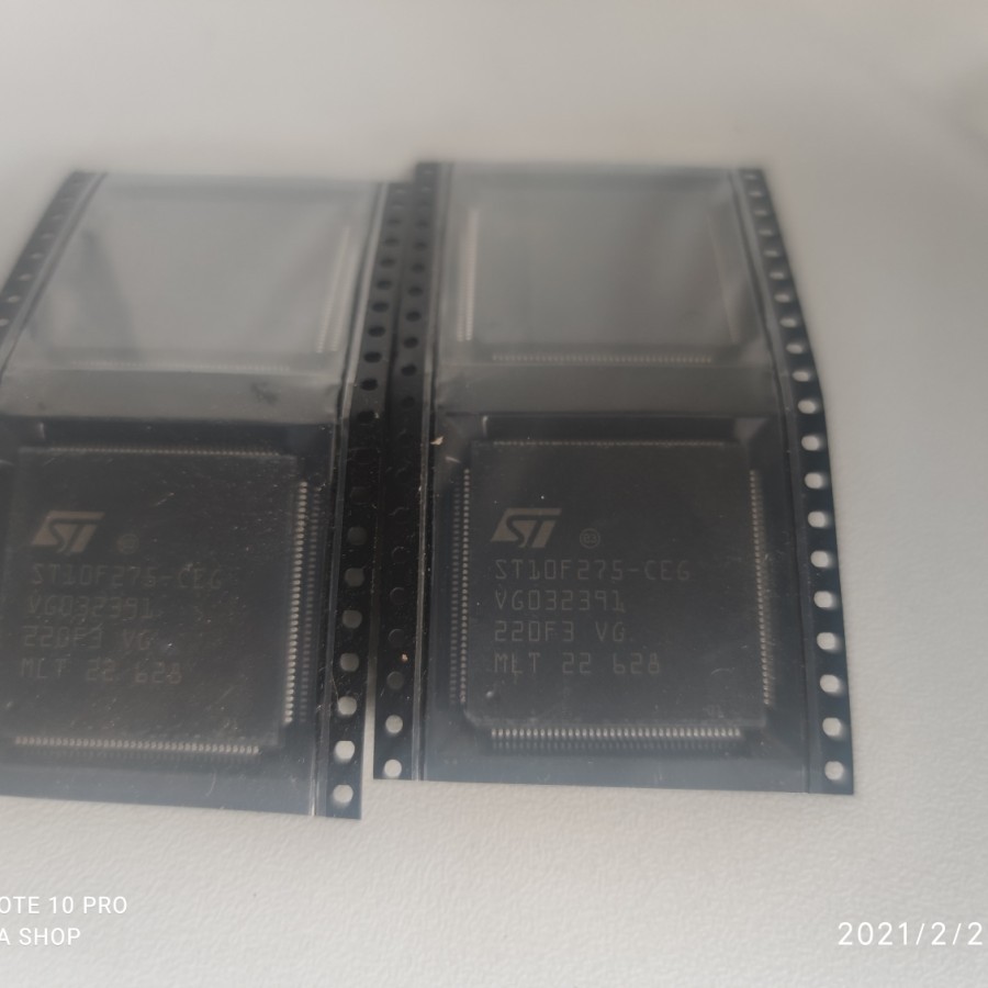 ชิปไดร์เวอร์ IC ST10F275-CEG ST10F275 ST 10F275 ST10F275CEG 27MM