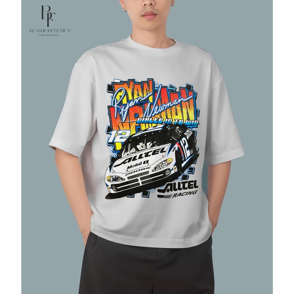 BF เสื้อยืด Distro Vintage Cotton 24S Premium 100% ผู้ชายและผู้หญิงคลาสสิก Retro Street Bike Racer F