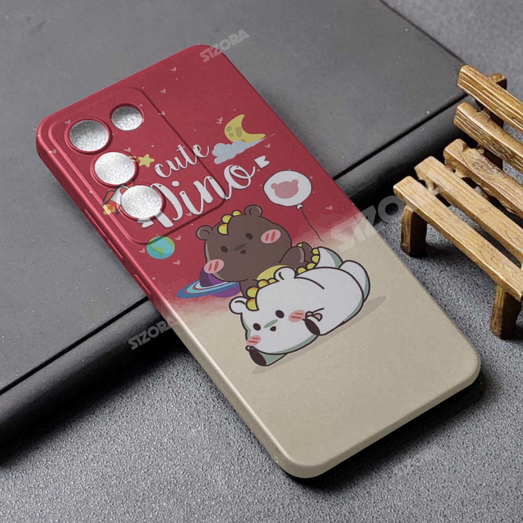 SIZORA OFFICIAL - LC9- เคส HP สําหรับ VIVO Y100 5G น่ารัก PICTURE SOFTCASE HARDPHONE