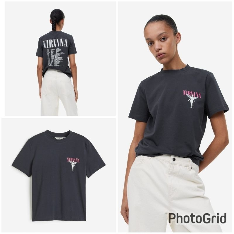 เสื้อยืด Nirvana by hnm (A2)