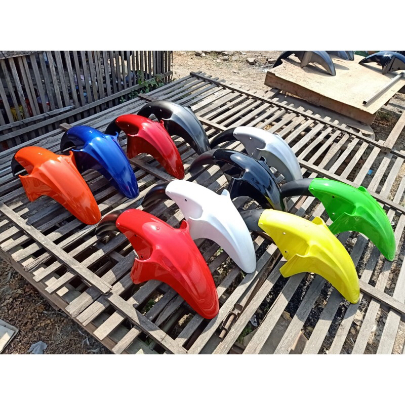 Kawasaki Leo Star บังโคลนหน้า Pnp ล้อ 90/80 Kawasaki Leo บังโคลนหน้า Pnp ล้อ 90/80 ทุกสี