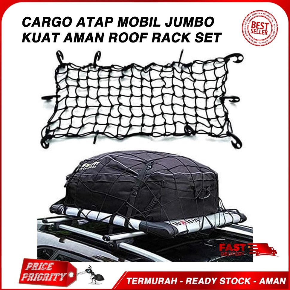ถูกใจที่สุด car ROOF NET Cargonet ROOF Rope car ROOF RACK