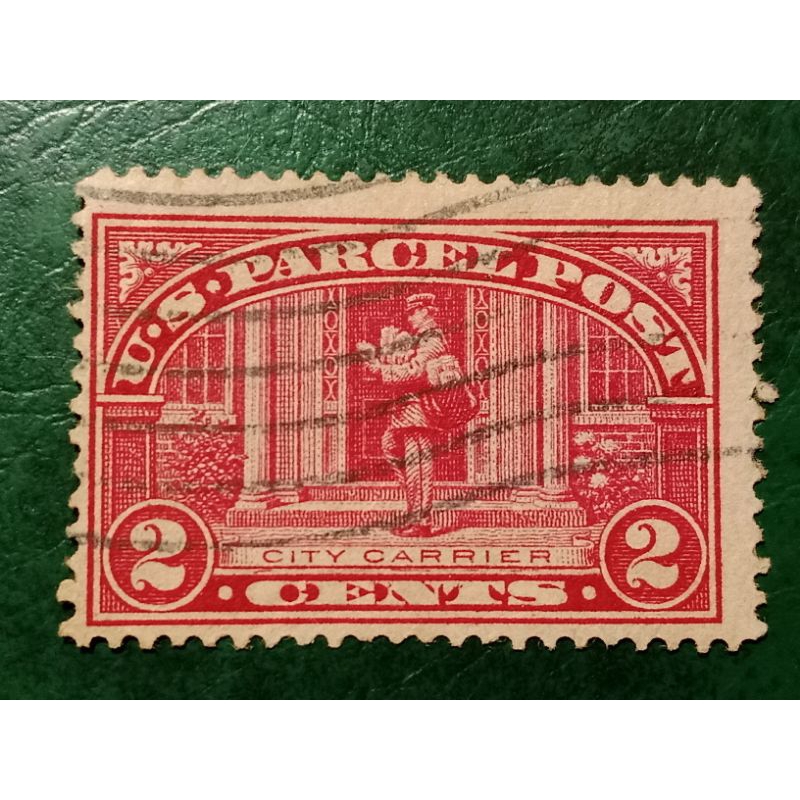 แสตมป์ USA 2 Cents US Parcel Post 1912-1913USED