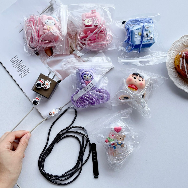 CHARACTER MOTIF CHARGER COVER IPHONE 20W / 25W / SAMSUNG 25W