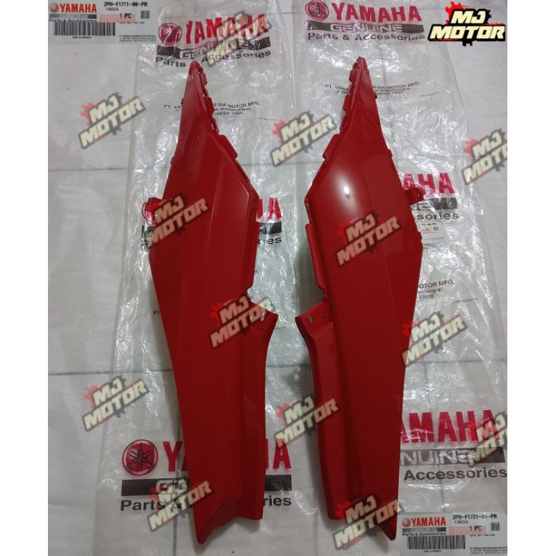 MERAH REAR BODY RIGHT LEFT MIO M3 ORIGINAL YAMAHA RED CERARRI 2PH-F17211-00-PR 2PH-F1711-00-PR