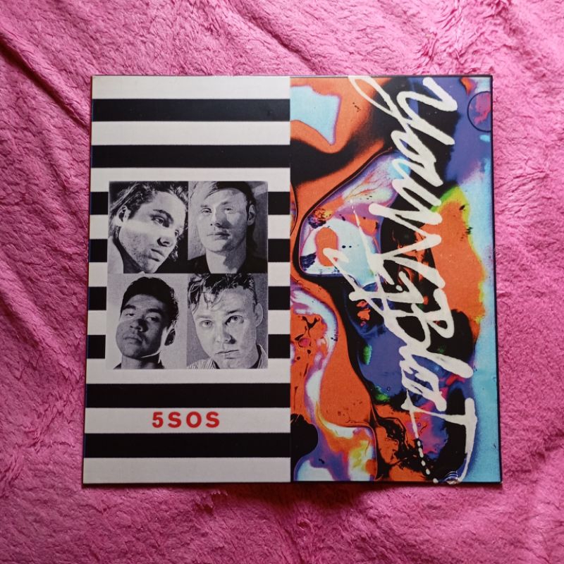 [UNSEAGLED] แผ่นไวนิล/ดํา 5 วินาทีของ SUMMER 5SOS - YOUNGBLOOD (STANDARD BLACK EDITION) LP สินค้า CA