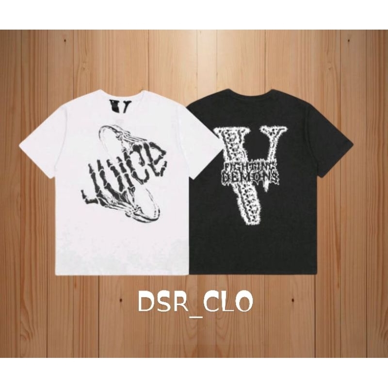 เสื้อยืด Juice World X Vlone Bones