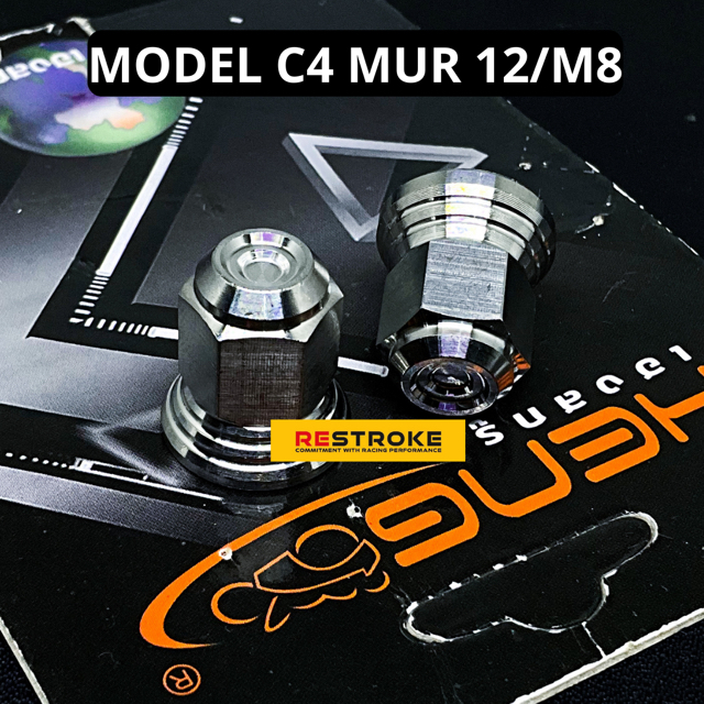 NUT 12 M8 MODEL CNC C4 ORIGINAL HENG PROBOLT STAINLESS THAILAND