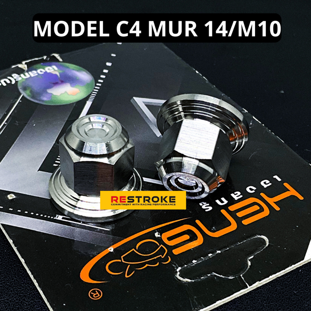 NUT 14 M10 MODEL CNC C4 ORIGINAL HENG PROBOLT STAINLESS THAILAND