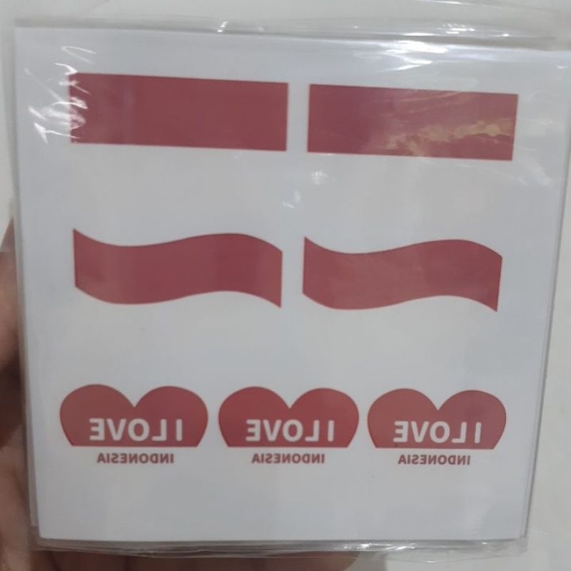 [1 แผ่น] INDEPENDENCE TATTOO STICKER AUGUST 17