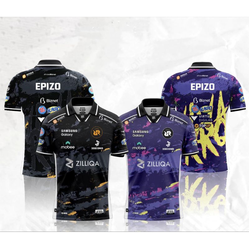 RRQ JERSEY เสื้อยืดฟรี NICKNAME