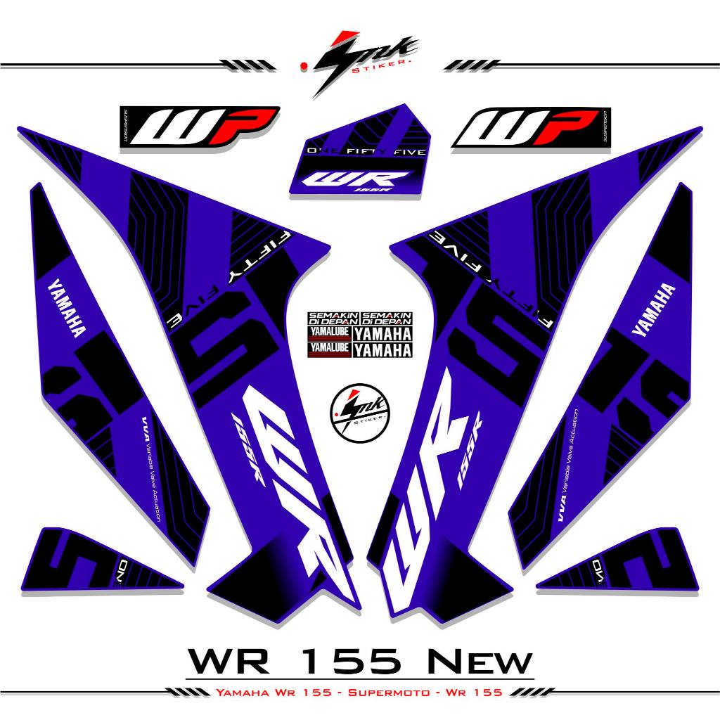 Yamaha WR 155 New List Body Striping WR155 สติ๊กเกอร์ Variation Yamaha WR Sticker WR 155 Striping Mo