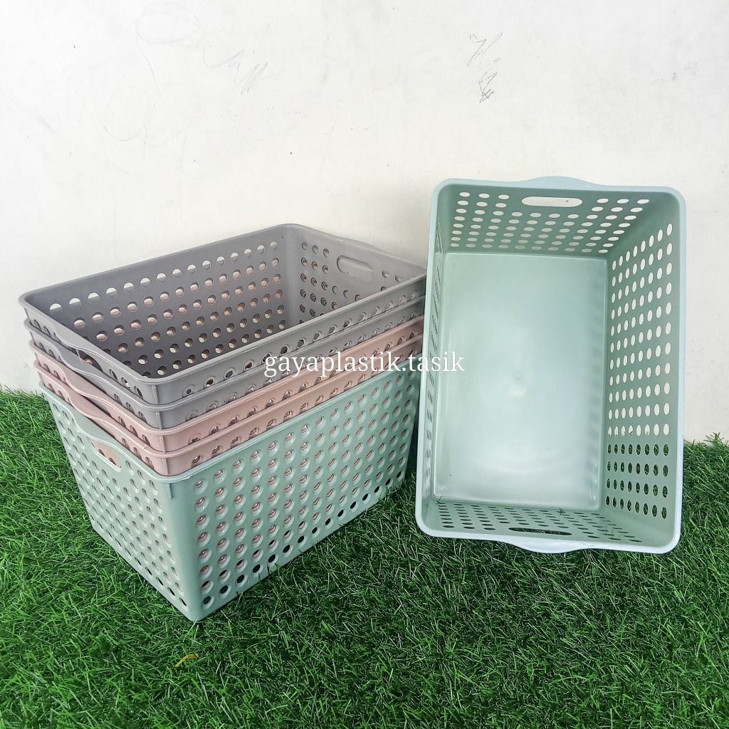 [3 & 6 ชิ้น] ERIKO STOCK BASKET MULTIPURPOSE BASKET STAKE CODE 261 262 A3 BASKET