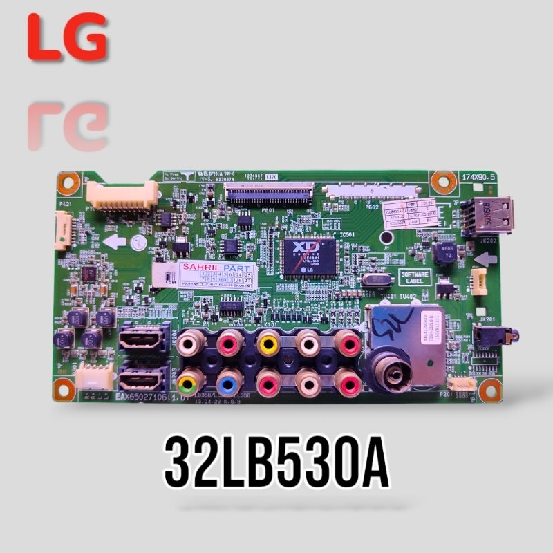 MESIN MB - เมนบอร์ด - LG TV MACHINE 32LB530 - 32LB530A