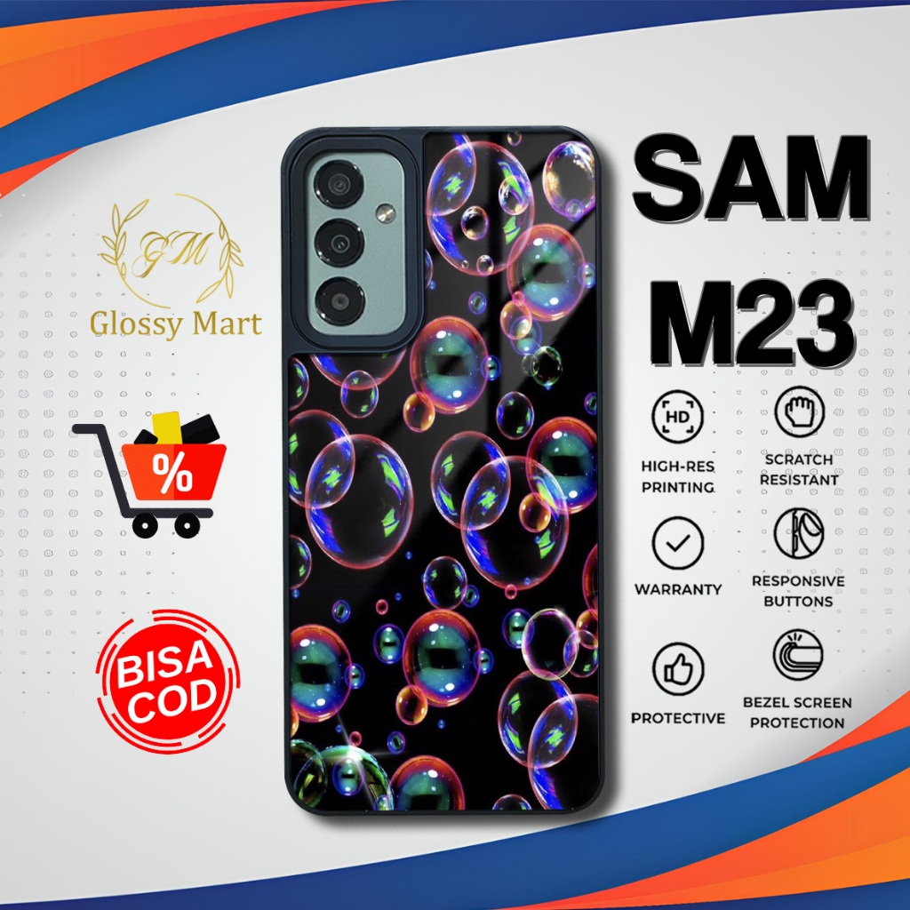 เคส Samsung M23 ล่าสุด - เคส Samsung M23 - Bubble - Glossy Hardcase Softcase - Glossy Samsung Casing