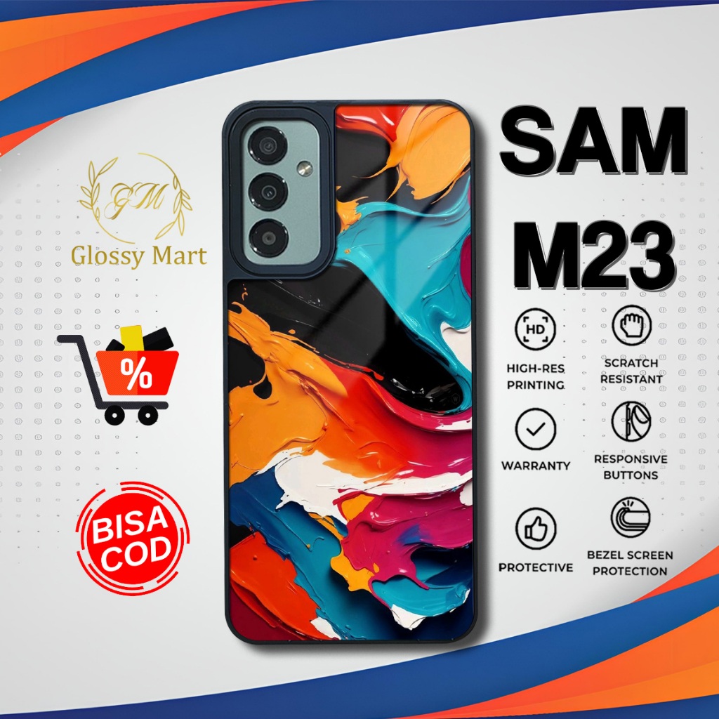 เคส Samsung M23 รุ่นใหม่ล่าสุด - เคส Samsung M23 - สี - Glossy Hardcase Softcase - เคส Samsung Gloss