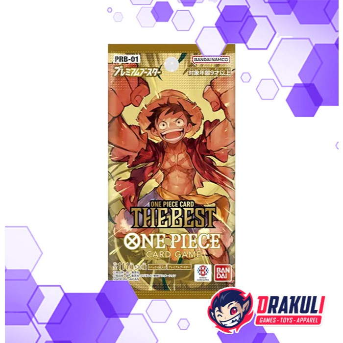 Drakuli งานอดิเรก การ์ดเกม One Piece Premium Booster The Best PRB-01 / PRB01