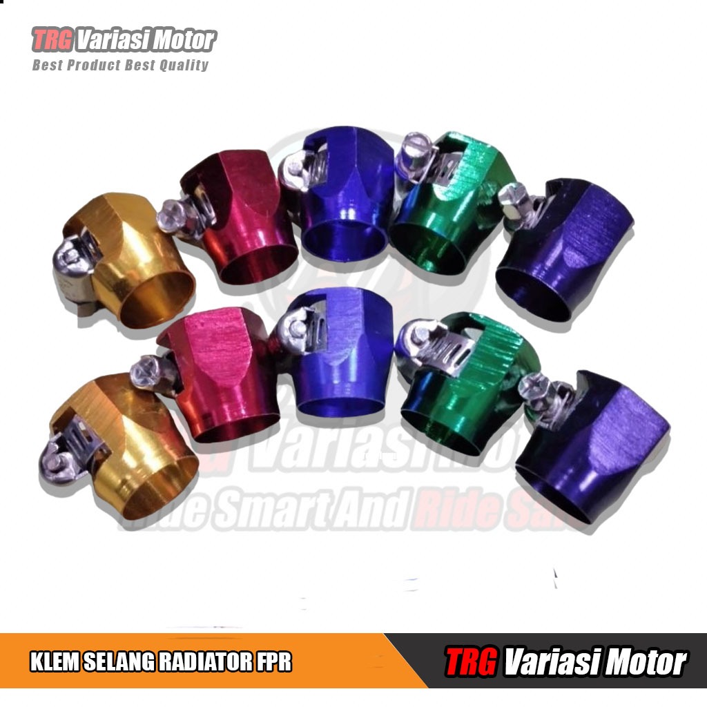 แคลมป์ท่อหม้อน้ํา FPR แคลมป์ท่อเบนซิน 4 สี Variants ราคาต่อชิ้น