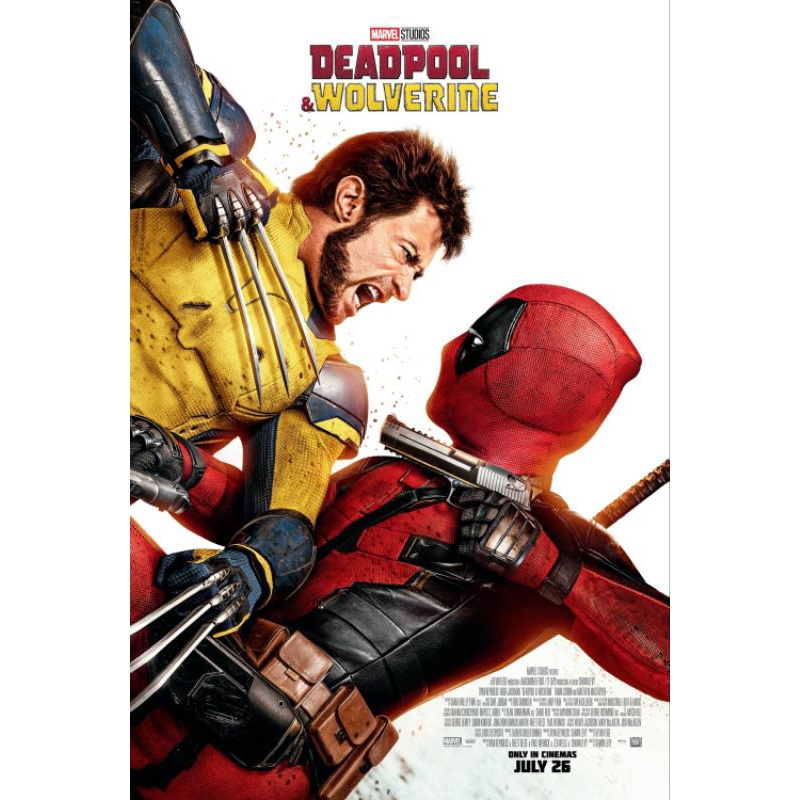 Deadpool & WOLVERINE DVD (2024) คุณภาพไม่ใช่ต้นฉบับ